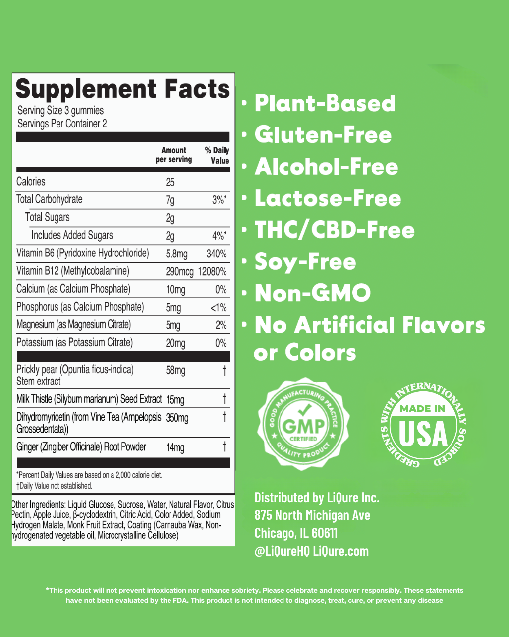 LiQure Gummies for Drinking