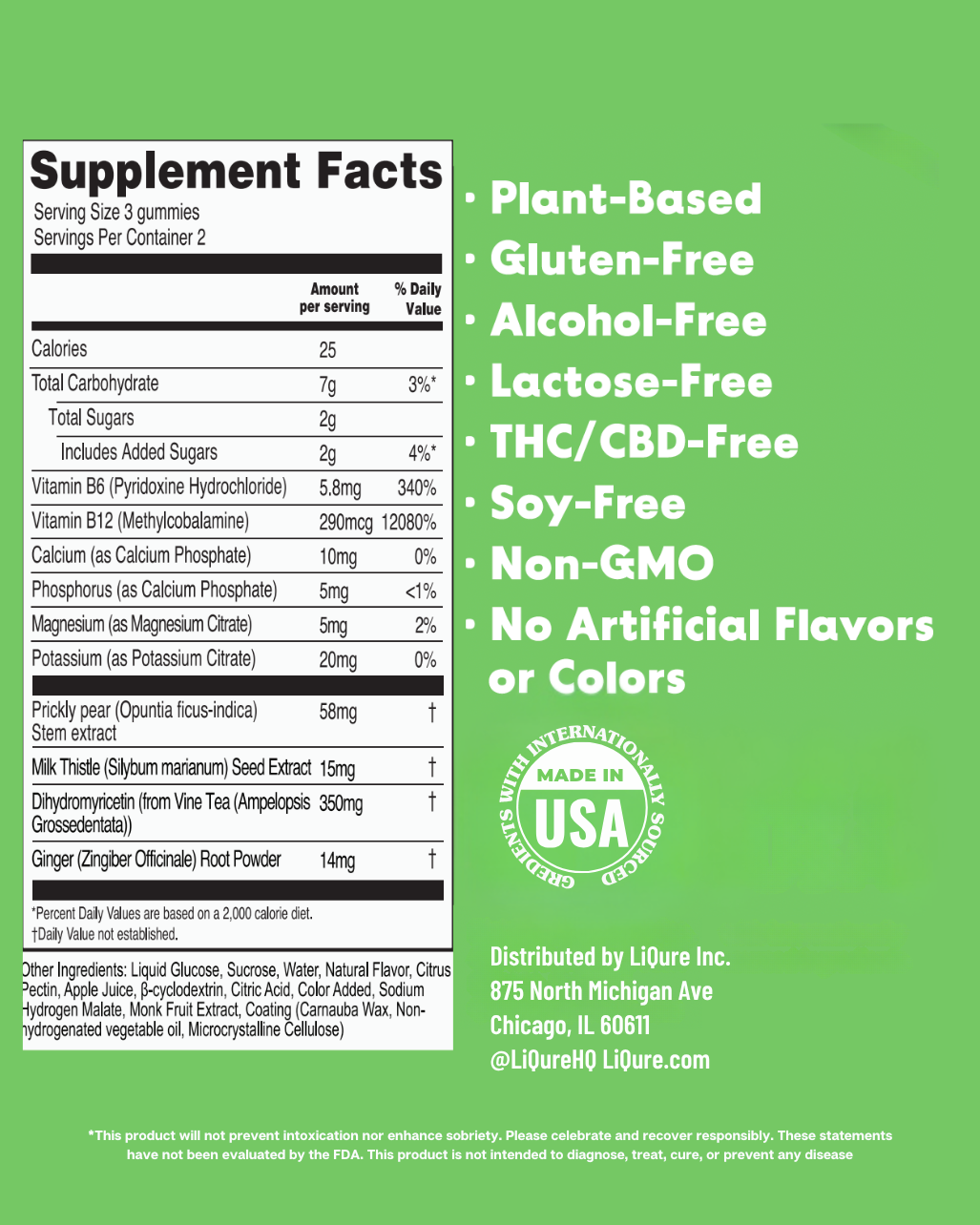 LiQure Gummies for Drinking